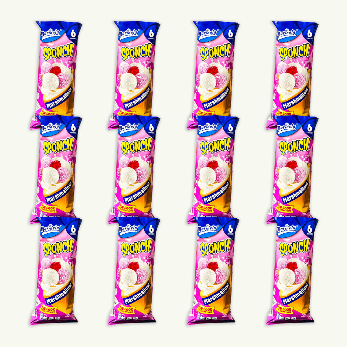 Manella Sponge Marinela Sponch Marshmallow Cookies 3.17oz – Noble Crunch