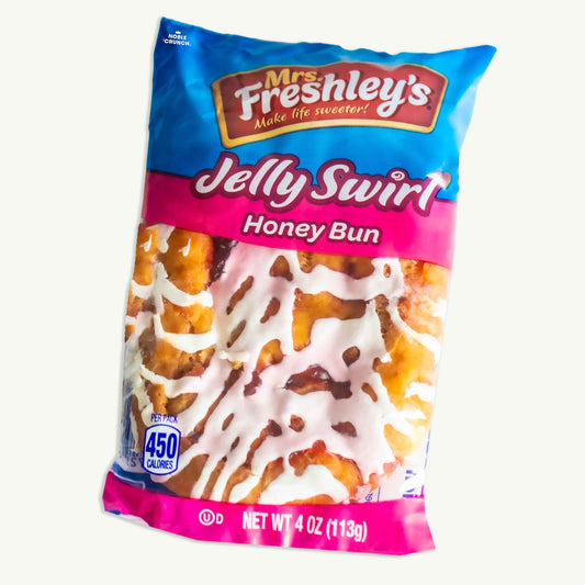 Mrs Freshley's Jelly Swirl Honey Buns 4oz