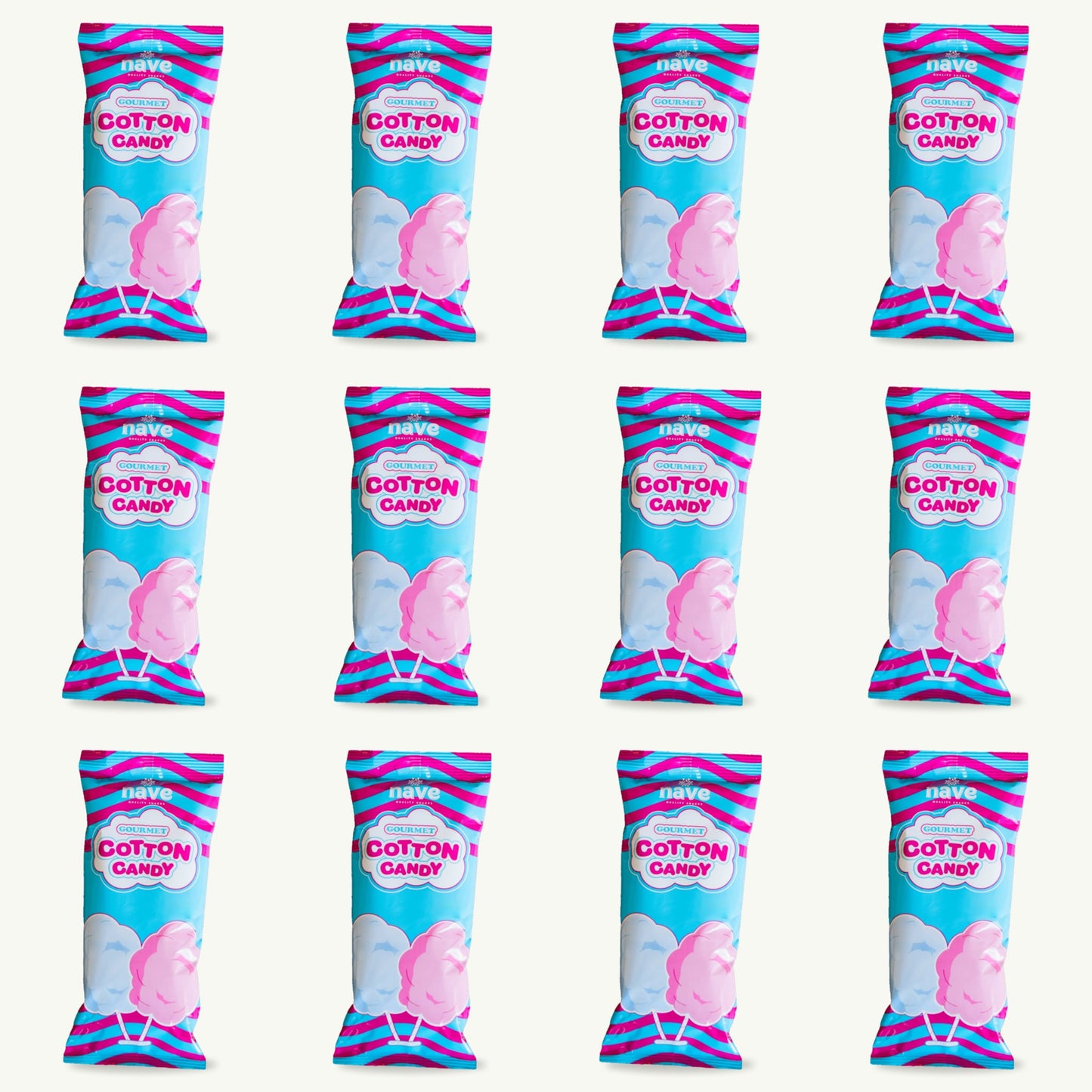 Nave Gourmet Cotton Candy 1.6oz — 12-pack