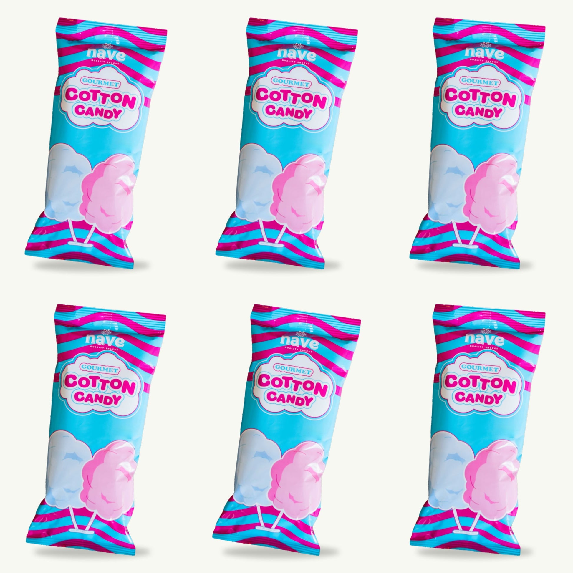 Nave Gourmet Cotton Candy 1.6oz — 6-pack