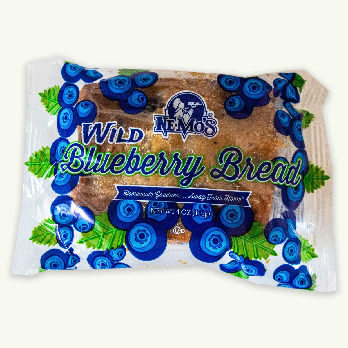 Nemo's Wild Blueberry Bread 4oz – Noble Crunch