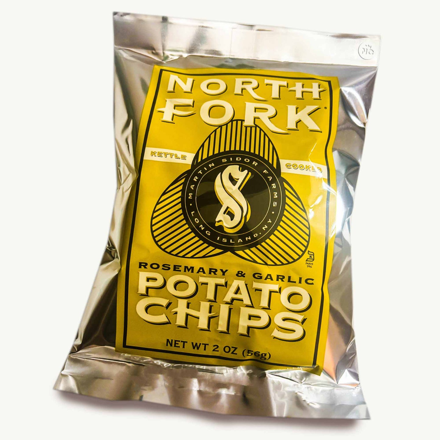 North Fork Rosemary Garlic Kettle Cooked Potato Chips 2oz