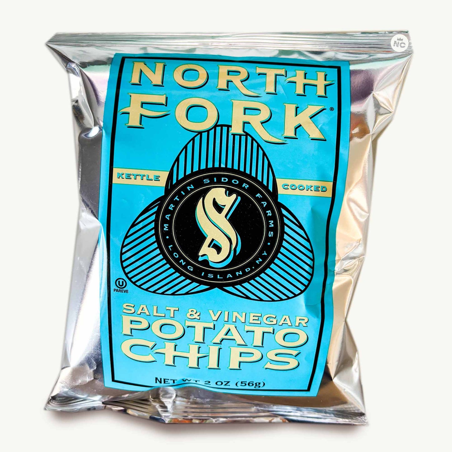 North Fork Salt Vinegar Kettle Cooked Potato Chips 2oz