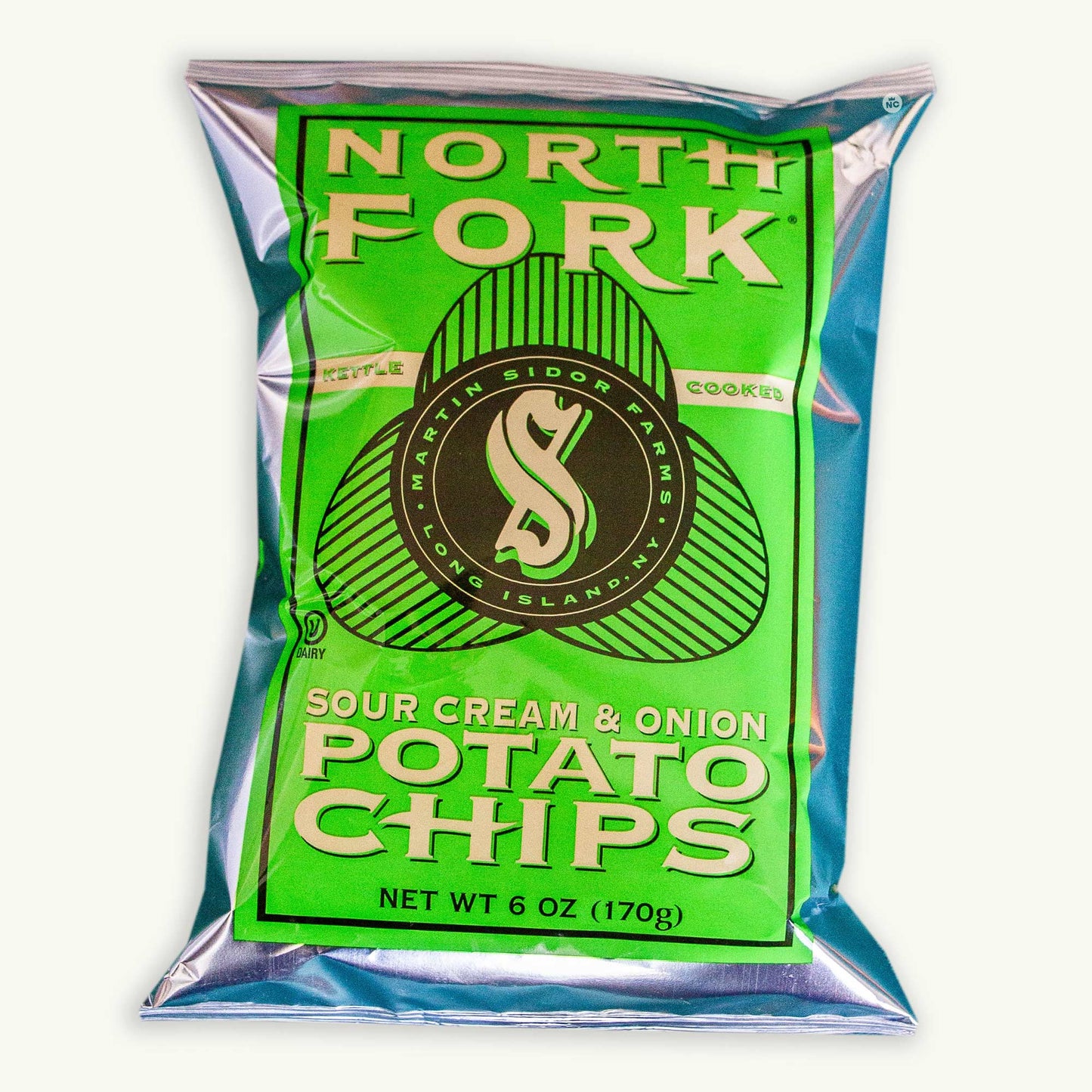 North Fork Sour Cream Onion Kettle Potato Chips 6oz
