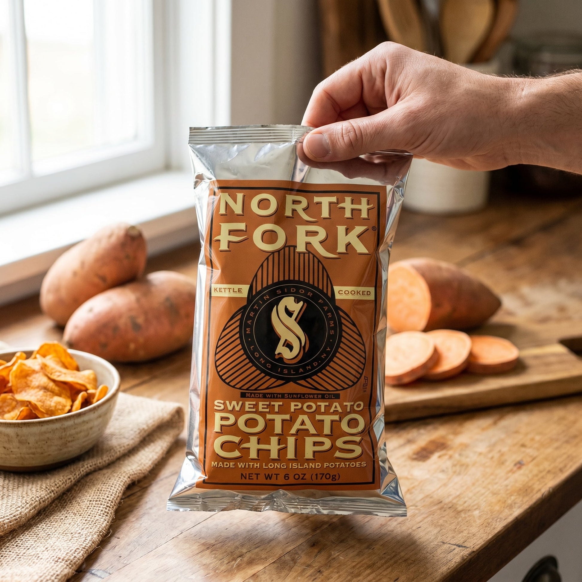 North Fork Sweet Potato Potato Chips 6 oz — ugc scene