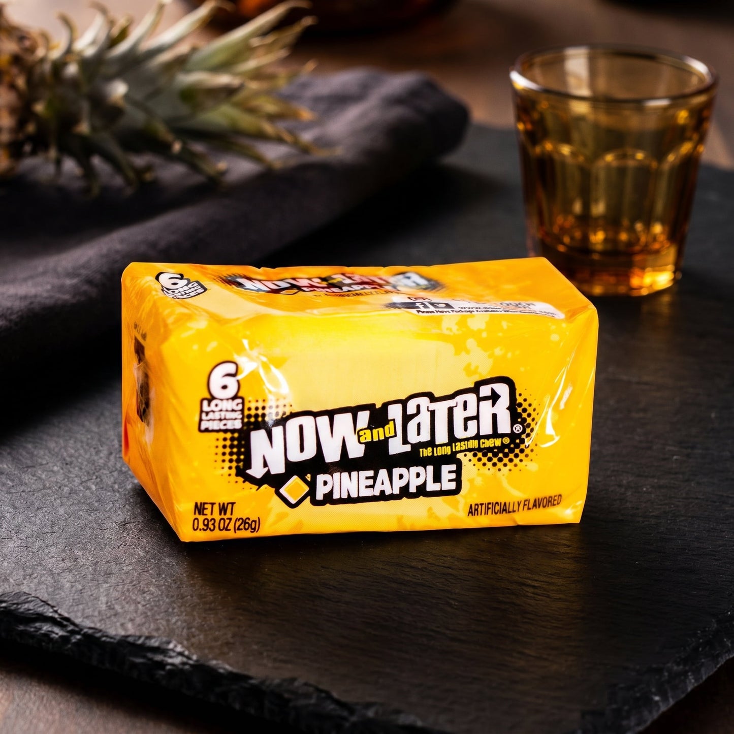 Now and Later Pineapple Candy 0.93oz — fine scene