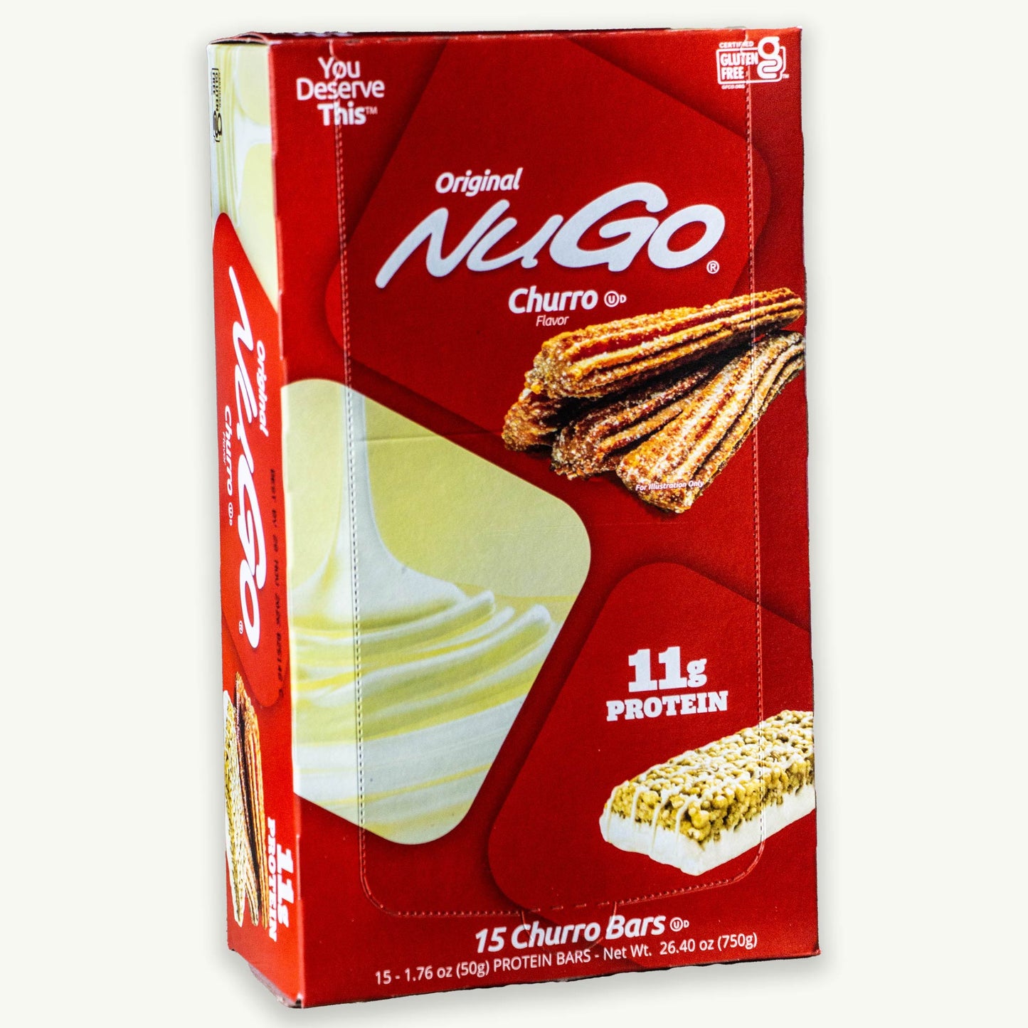NuGo Nutrition Churro Protein Bar
