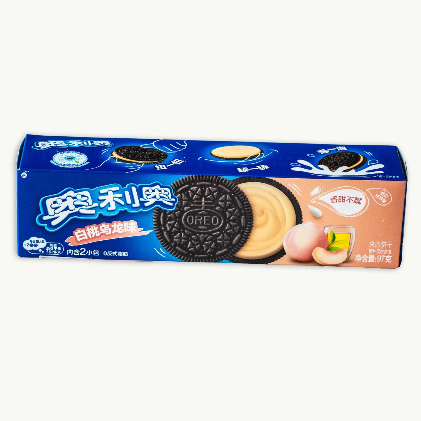 Oreo Oolong White Peach Cookies 97g
