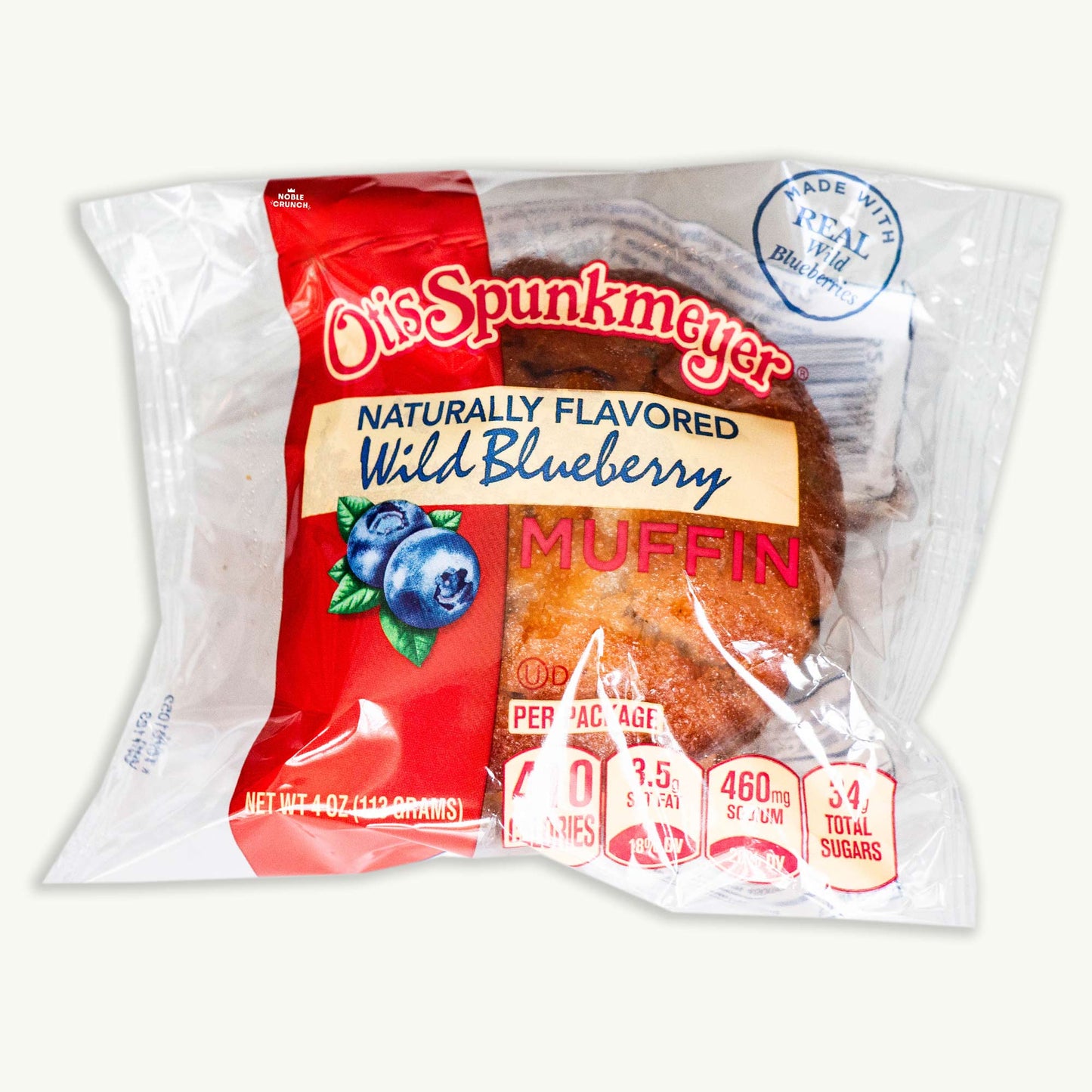 Otis Spunkmeyer Wild Blueberry Muffins 4oz