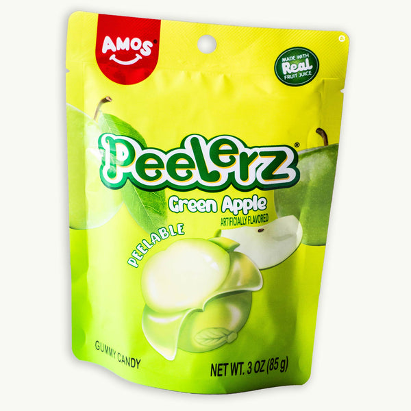 Peelerz Green Apple Peelable Gummy Candy 3oz – Noble Crunch