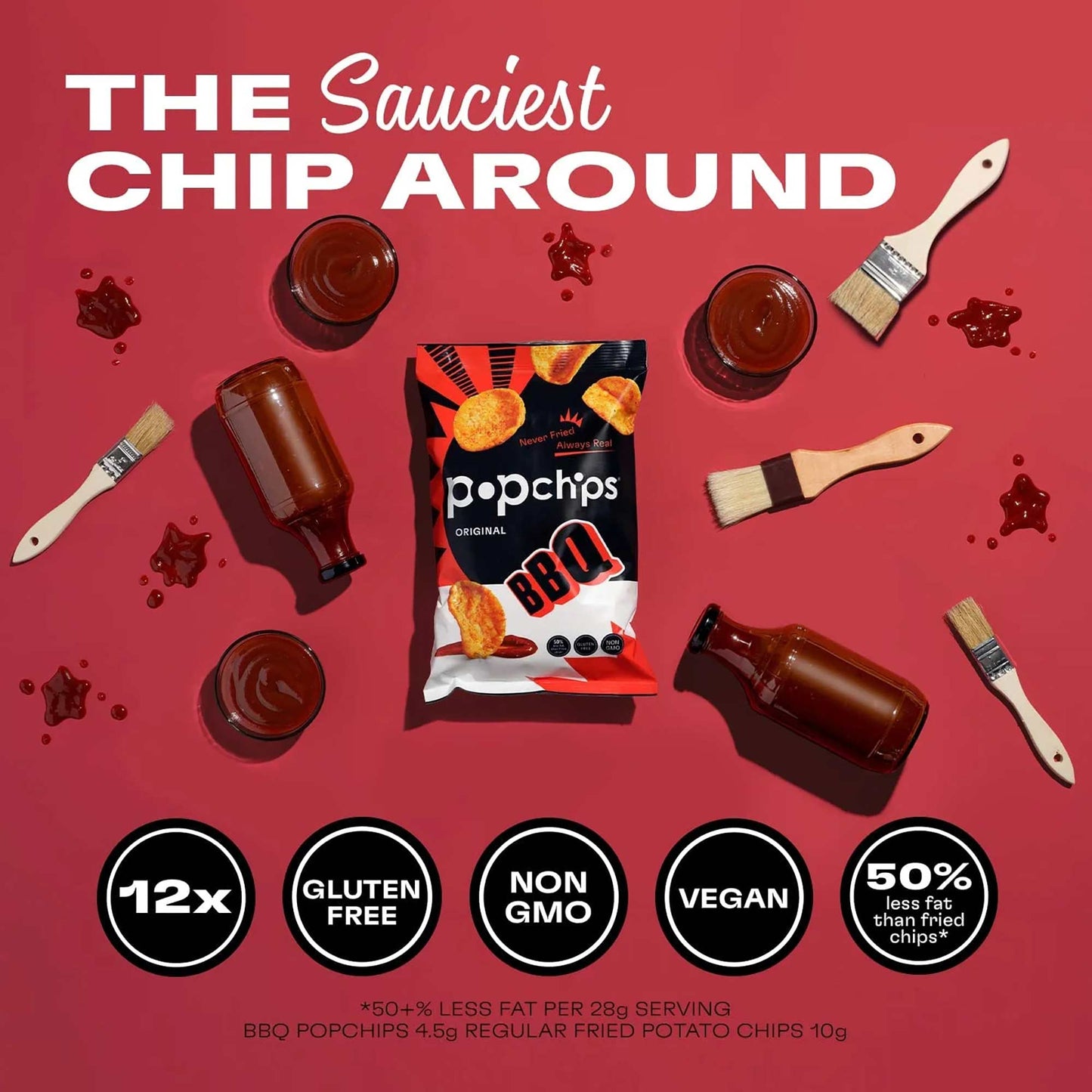 Popchips BBQ Potato Snack