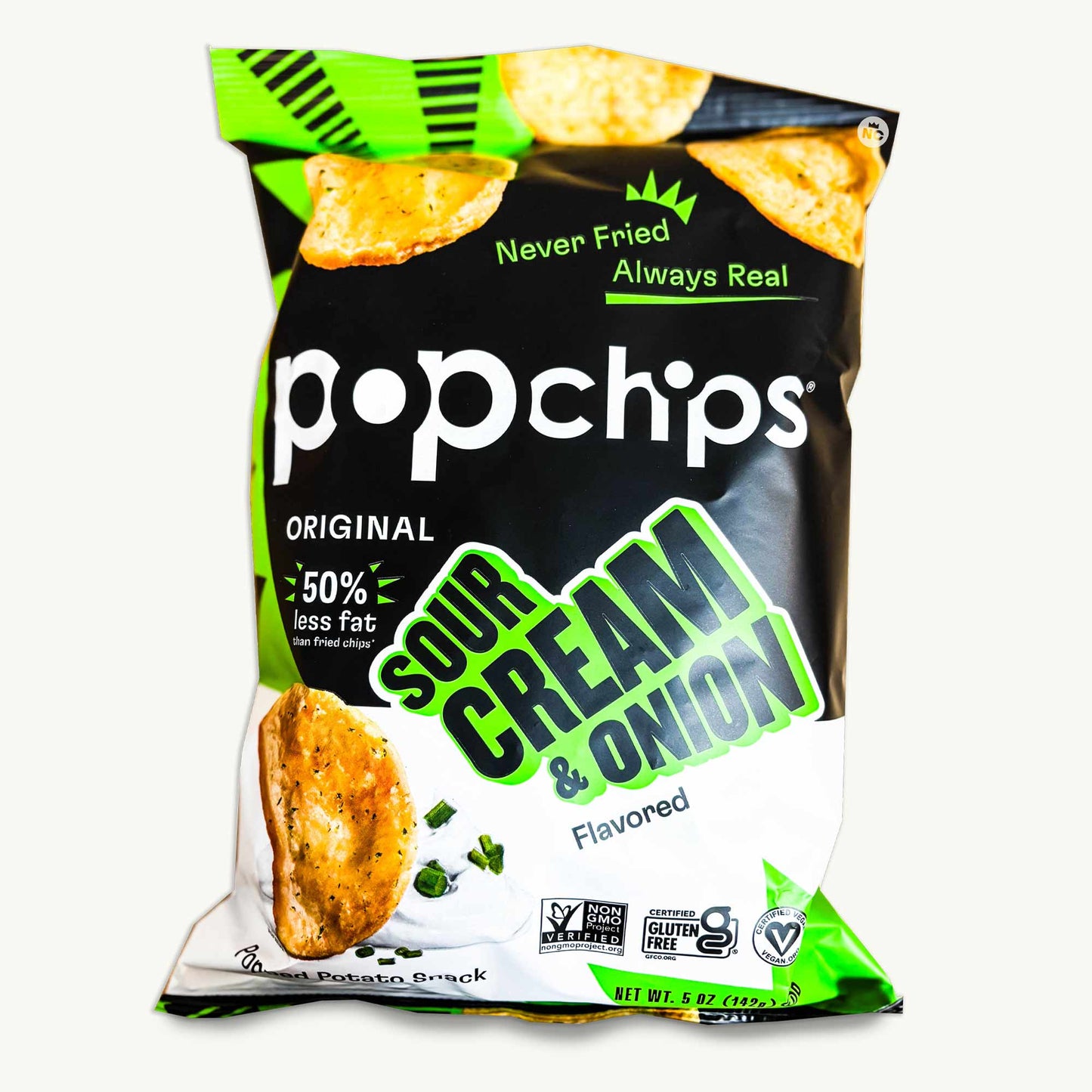 Popchips Sour Cream Onion Potato Snack