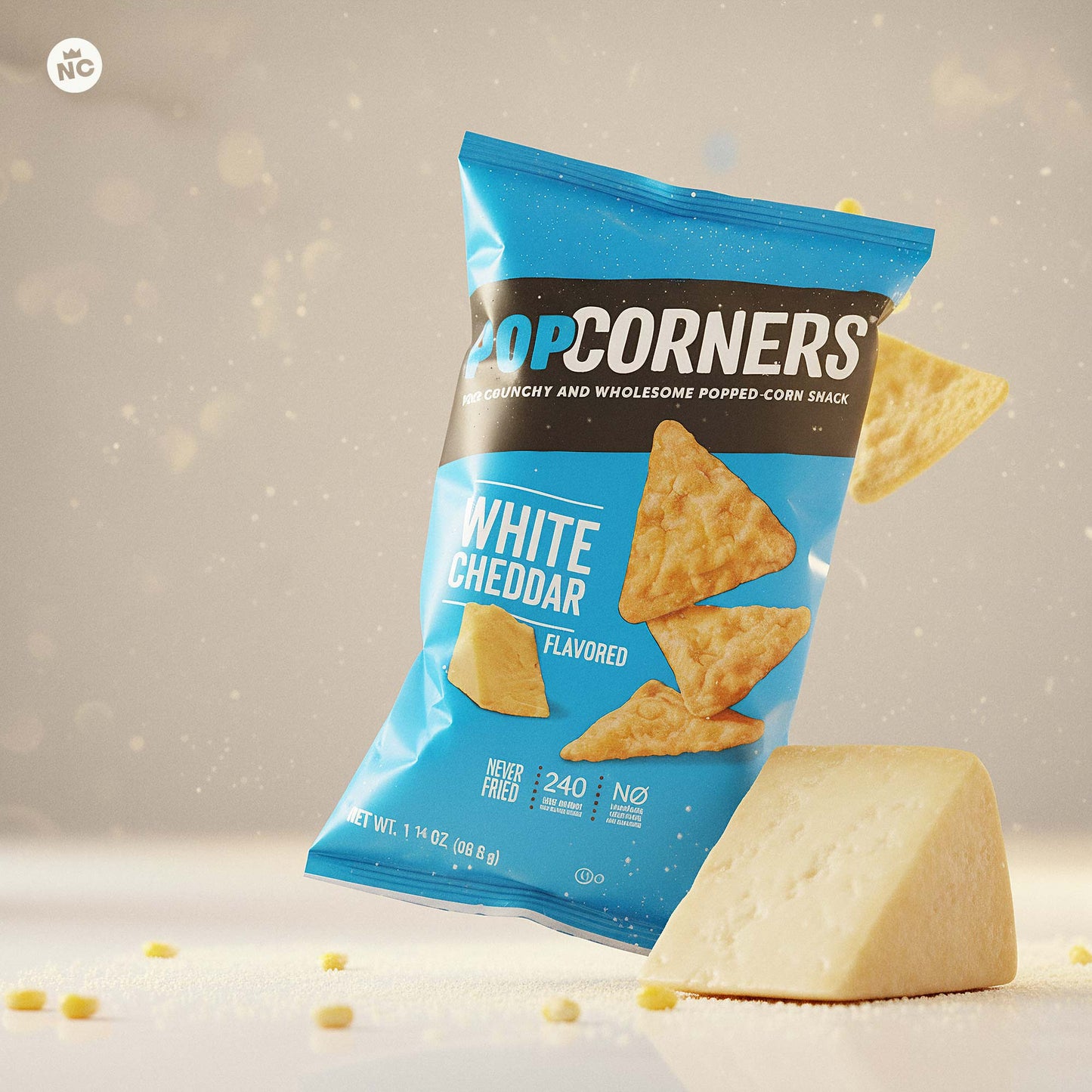 PopCorners Kettle Corn White Cheddar Snacks 1.75oz