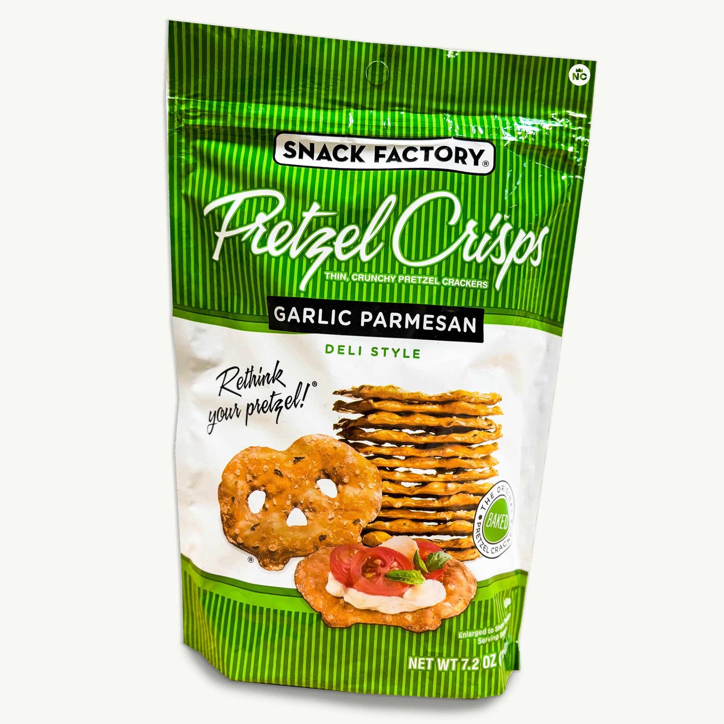 Snack Factory Garlic Parmesan Pretzel Crisps 7.2oz