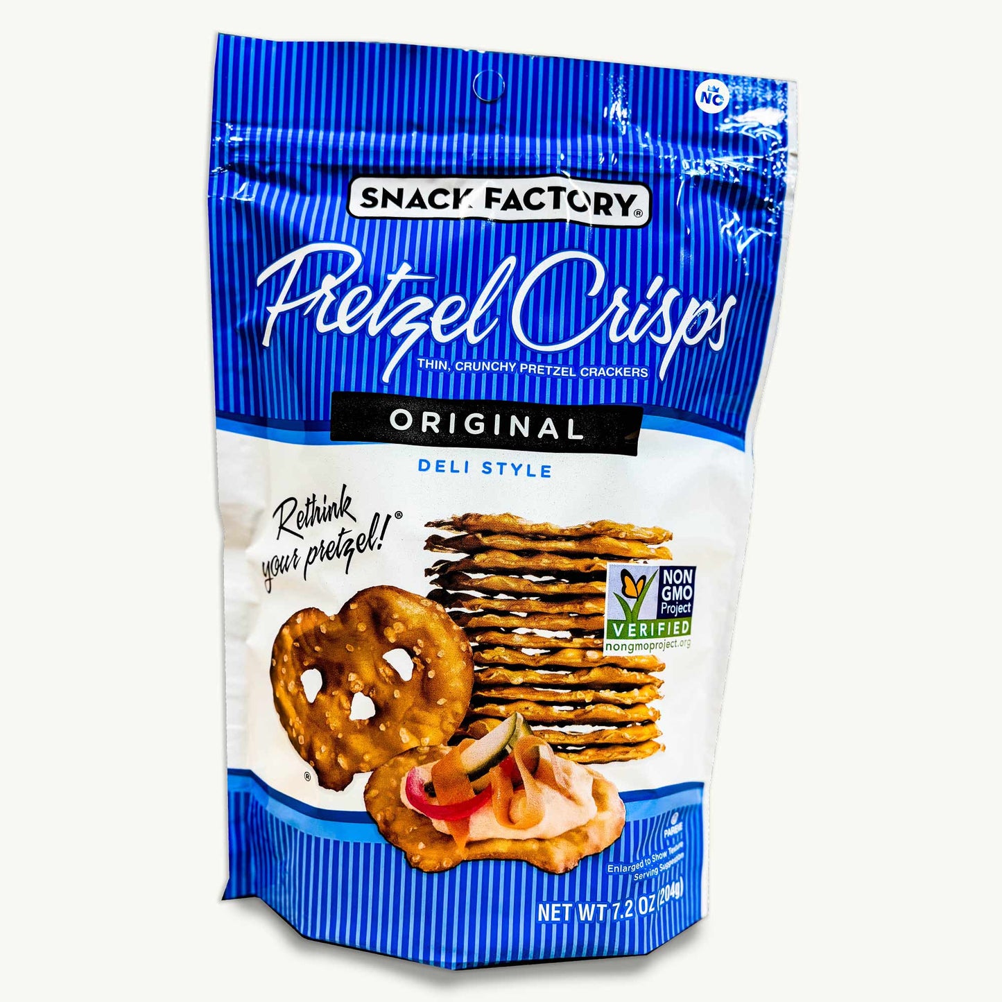 Snack Factory Original Pretzel Crisps 7.2oz