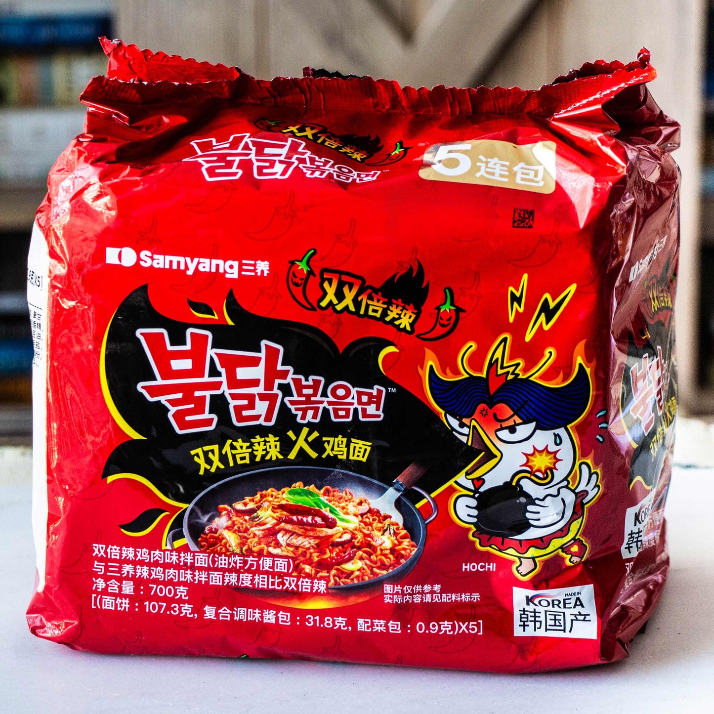 Samyang Buldak Double Spicy Ramen Noodles 140g
