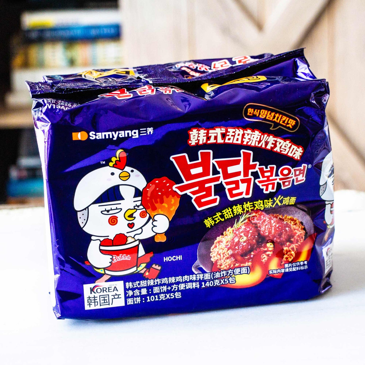 Samyang Buldak Sweet and Spicy Fried Chiken Ramen Noodles 140g