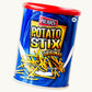 Herr's Potato Stix (4, 5oz cans) - Utz Garlic Onion Potato Chips (2.75oz)