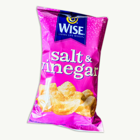 Wise Salt and Vinegar Potato Chips 7.5oz