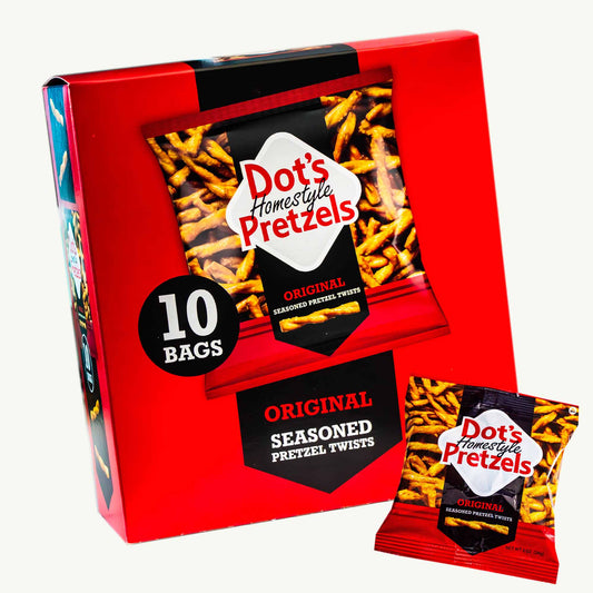 Dot's Original Seasoned Pretzel Twists (10, 1oz bags)