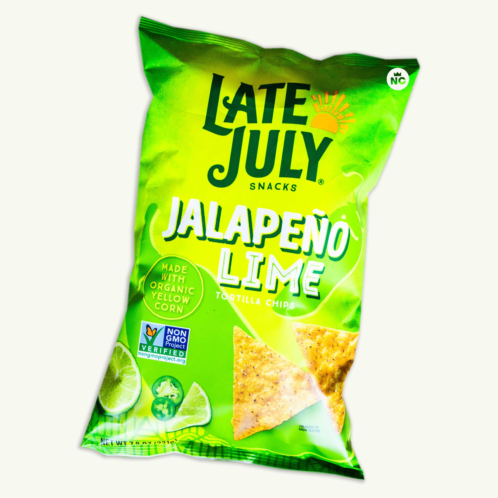 Late July Jalapeno Lime Tortilla Chips 7 8oz Noble Crunch Late july jalapeno lime tortilla chips 7 8oz noble crunch