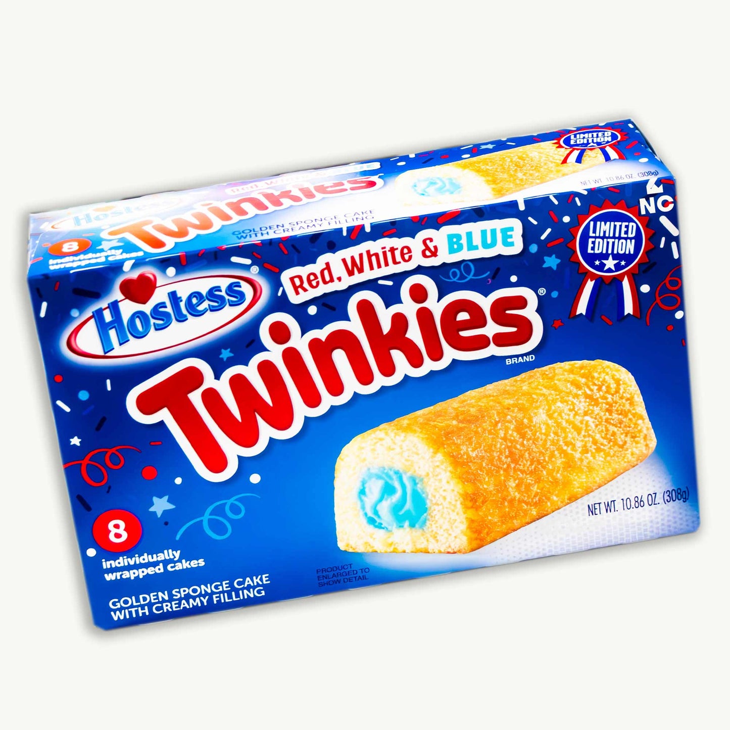 Hostess Red White Blue Twinkies 8ct