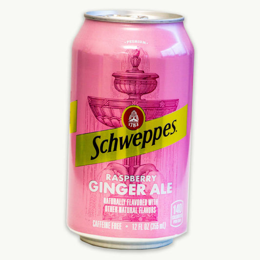 Schweppes Raspberry Ginger Ale 12oz