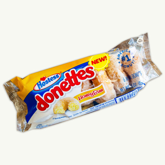 Hostess Honey Bun Donettes - 6 Mini Donuts - 3oz