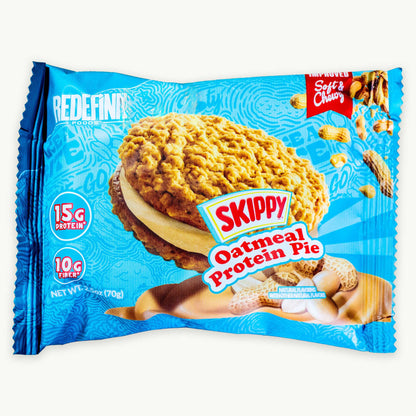 Redefine Foods Skippy Peanut Butter Oatmeal Protein Pie