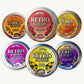 Retro Sours Candy Variety Pack - Tangerine, Citrus, Passion Fruit, Red Apple, Raspberry, Mango - 6 Packs