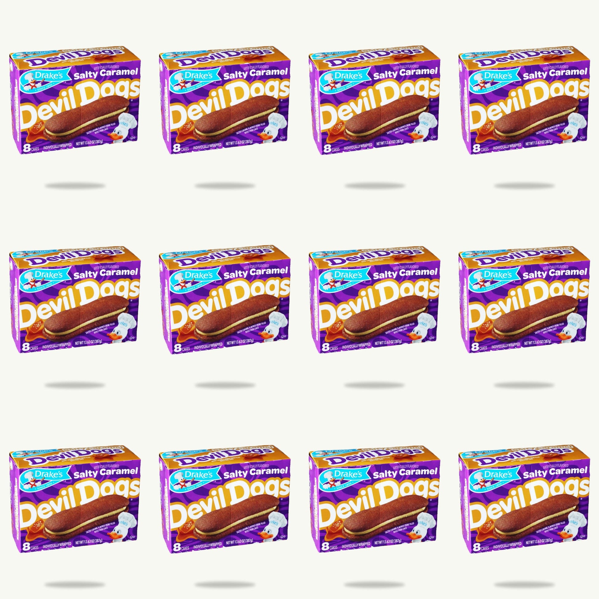 Drake's Salted Caramel Devil Dogs 13.63oz — 12-pack