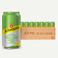 Schweppes Lemon Lime Sparkling Seltzer Water 12oz