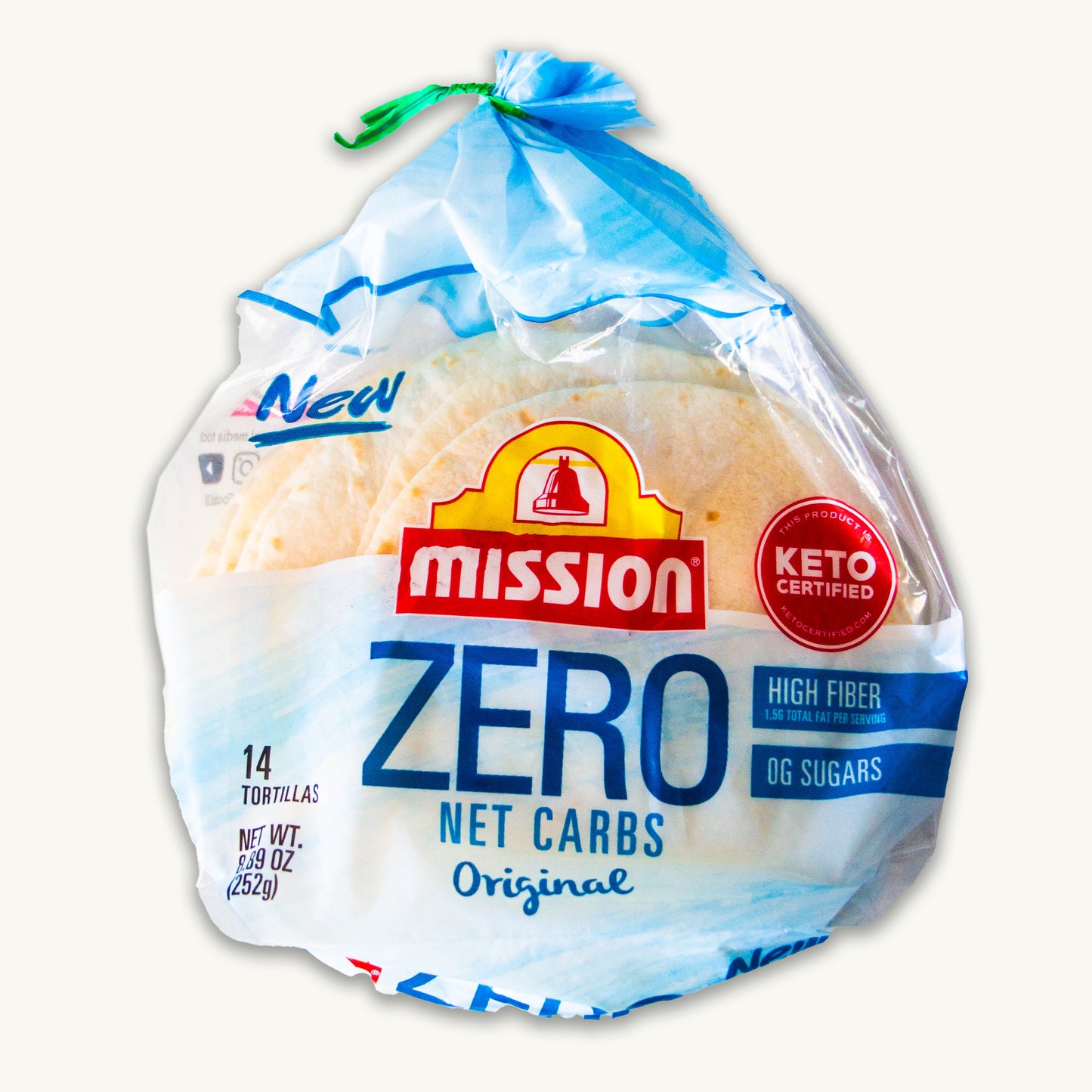 Mission Zero Net Carbs Original Tortillas 14ct