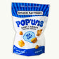Snack Factory Popums Sea Salt Pretzel Snacks 9oz (3 bags) - Elmer's BBQ Chee Wees Cheese Curls 2oz - 4 Items