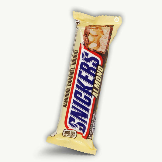 Snickers Almond Chocolate Caramel Nougat Candy Bar 1.76oz