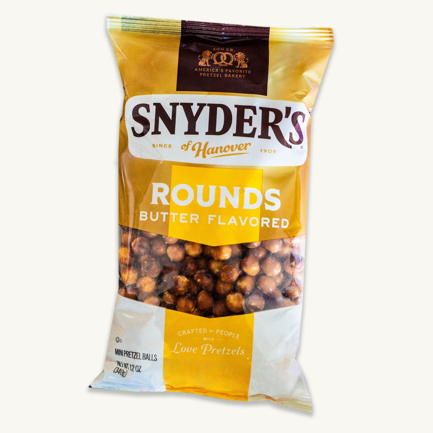 Snyder's Pretzel Butter Round 12oz