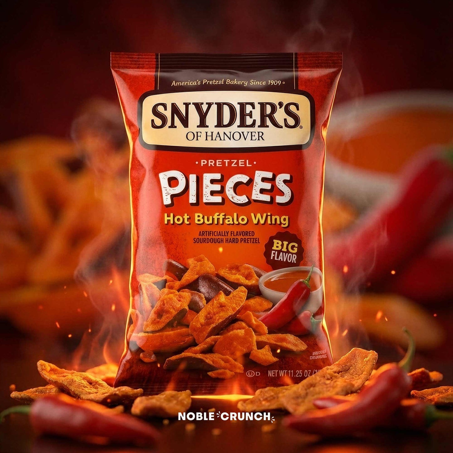 Snyder's Pieces Hot Buffalo Wing 11.25oz