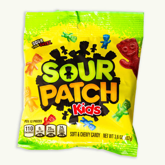 Sour Patch Kids Candy 3.6oz