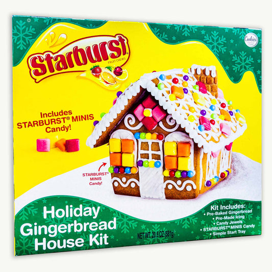 Starburst Holiday Christmas Gingerbread House Kit 20.5oz