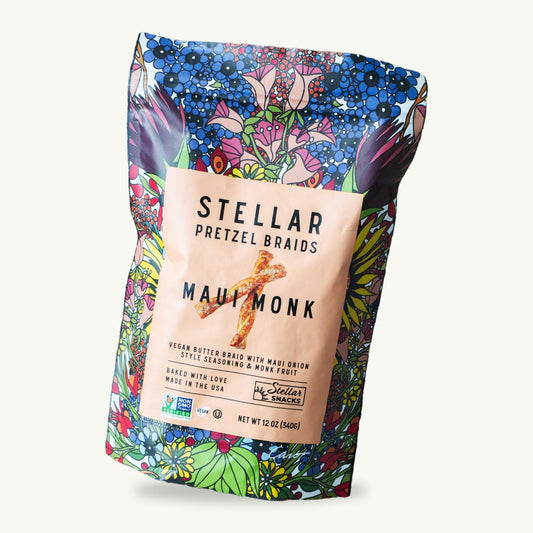 Stellar Pretzels Brand Maui Monk 12oz — enhanced product photo
