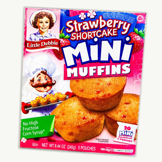 Little Debbie Strawberry Shortcake Mini Muffins 8.44oz