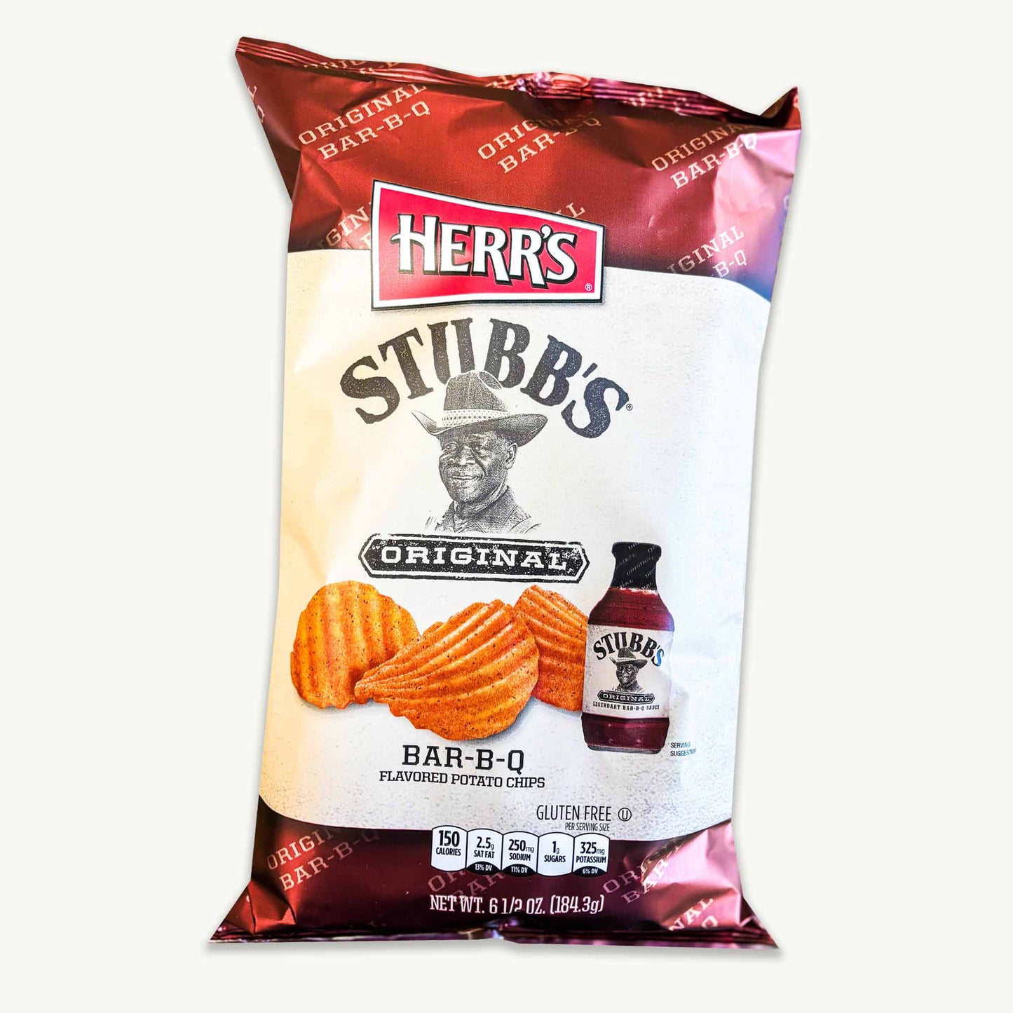 Stubb's Original BBQ Potato Chips 6.5oz