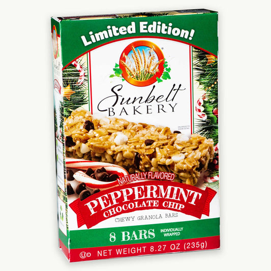 Sunbelt Bakery Peppermint Chocolate Chip Granola Bar 8.27oz 8ct