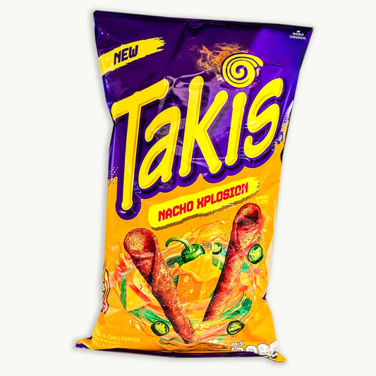 Takis Nacho Xplosion Cheese Chili Pepper Tortilla Chips 9.9oz