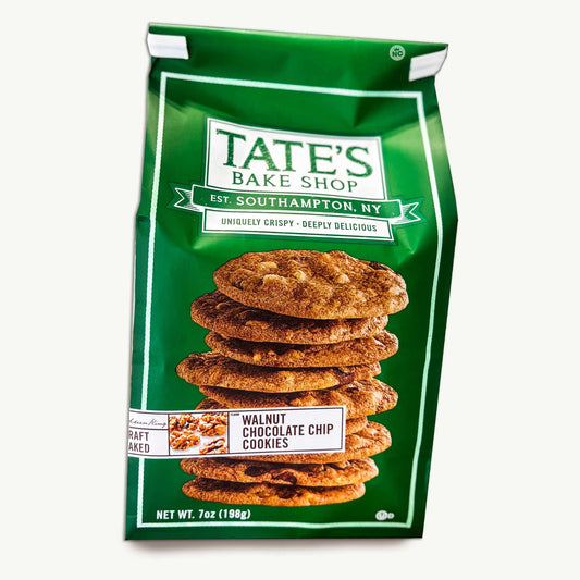 Tate's Walnut Chocolate Chip Cookies 7oz