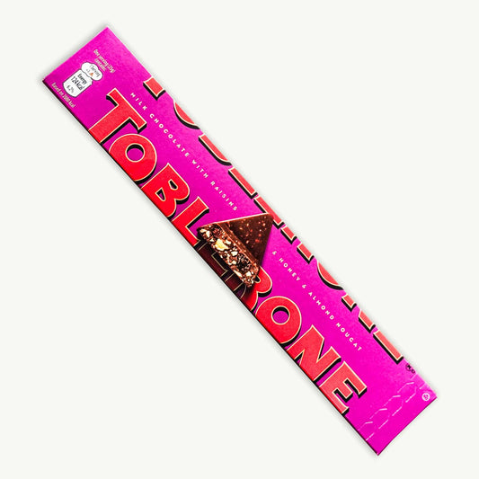 Toblerone Chocolate Raisins Honey Almond Nougat