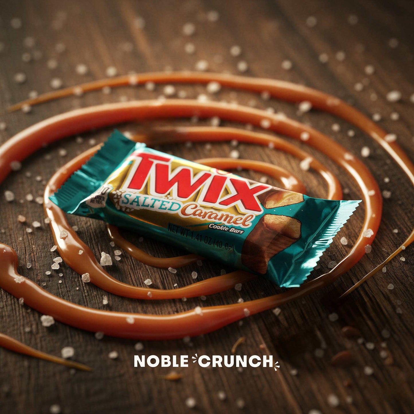 Twix Salted Caramel Chocolate Cookie Candy Bar 1.41oz