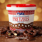Utz Christmas Snack Bundle - Chocolate Covered Flavored Pretzels 15oz, Daisies Fudge Pretzels 6oz, Peanut Butter Pretzel Bites 6oz - 3 Items
