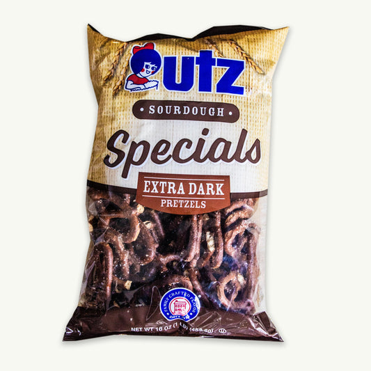Utz Sourdough Specials Extra Dark Pretzels 16oz