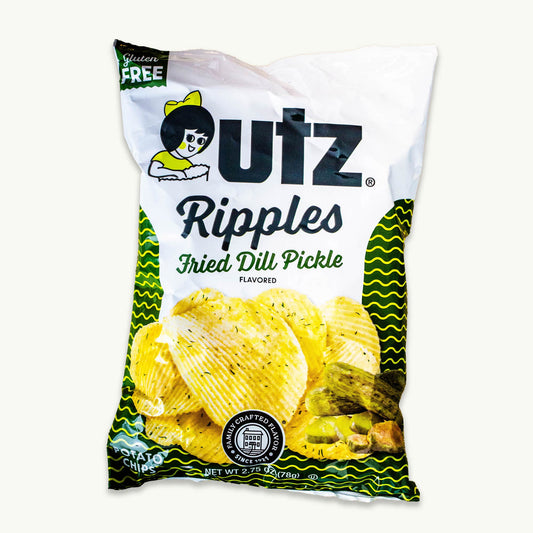 Utz Ripples Fried Dill Pickle Potato Chips 2.75oz